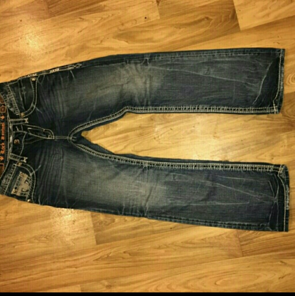 rock revival buckle jeans